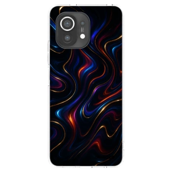 Picasee silikonowe przeźroczyste etui na Xiaomi Mi 11 - Noir