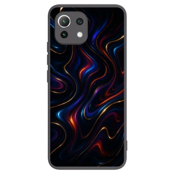 Picasee silikonowe czarne etui na Xiaomi Mi 11 Lite - Noir