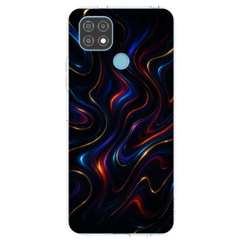 Picasee silikonowe przeźroczyste etui na Realme C21 - Noir