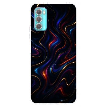 Picasee silikonowe przeźroczyste etui na Motorola Moto G60 - Noir