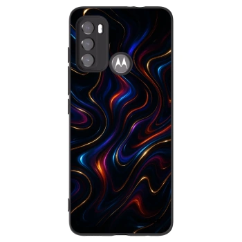 Picasee silikonowe czarne etui na Motorola Moto G60 - Noir