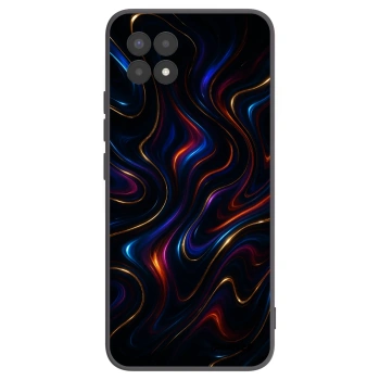 Picasee silikonowe czarne etui na Realme 8i - Noir
