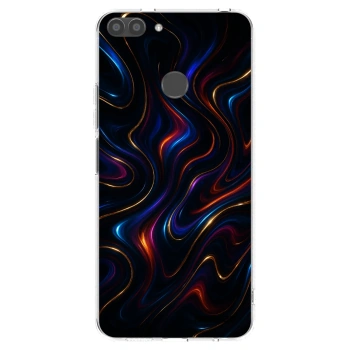 Picasee silikonowe przeźroczyste etui na Huawei P Smart - Noir
