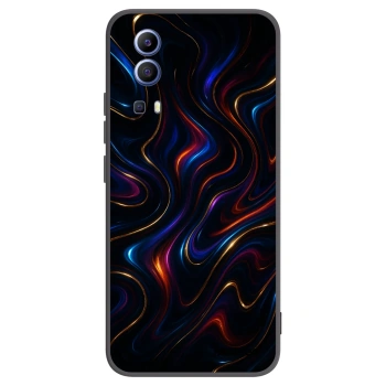 Picasee silikonowe czarne etui na Vivo Y52 5G - Noir