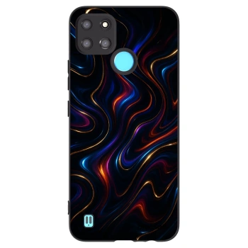Picasee silikonowe czarne etui na Realme C21Y - Noir