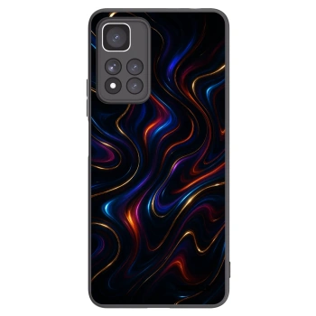 Picasee silikonowe czarne etui na Xiaomi Redmi Note 11 Pro+ 5G - Noir