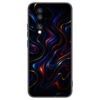 Picasee silikonowe czarne etui na Honor 70 - Noir