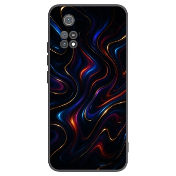 Picasee silikonowe czarne etui na Xiaomi Poco M4 Pro - Noir