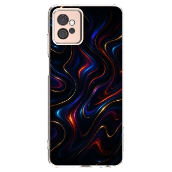 Picasee silikonowe przeźroczyste etui na Motorola Moto G32 - Noir