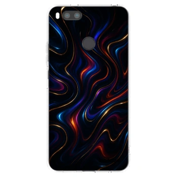 Picasee silikonowe przeźroczyste etui na Xiaomi Redmi A1 - Noir