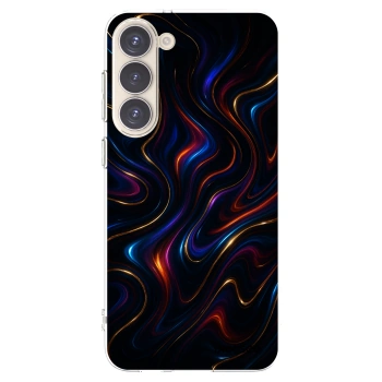Picasee silikonowe przeźroczyste etui na Samsung Galaxy S23+ 5G - Noir