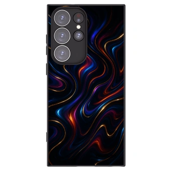 Picasee silikonowe czarne etui na Samsung Galaxy S23 Ultra 5G - Noir