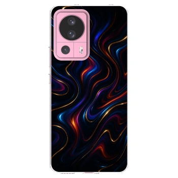 Picasee silikonowe przeźroczyste etui na Xiaomi 13 Lite - Noir