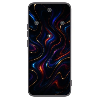 Picasee silikonowe czarne etui na Honor Magic5 Lite 5G - Noir