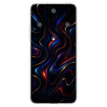 Picasee silikonowe przeźroczyste etui na Honor Magic5 Lite 5G - Noir