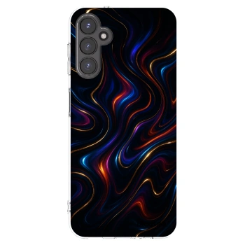 Picasee silikonowe przeźroczyste etui na Samsung Galaxy A14 5G A146P - Noir