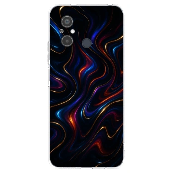 Picasee silikonowe przeźroczyste etui na Xiaomi Redmi 12C - Noir