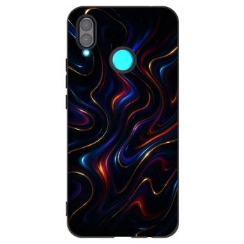 Picasee silikonowe czarne etui na Huawei Nova 3 - Noir