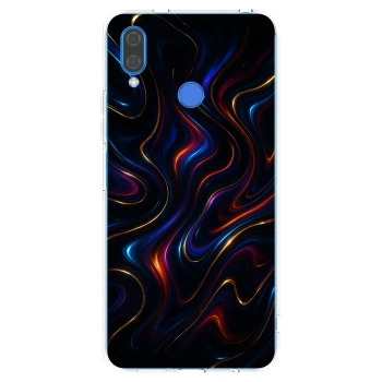 Picasee silikonowe przeźroczyste etui na Huawei Nova 3i - Noir
