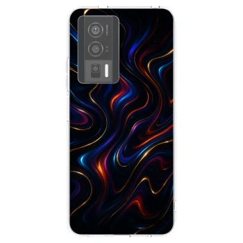 Picasee silikonowe przeźroczyste etui na Xiaomi Poco F5 Pro 5G - Noir