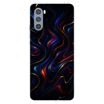Picasee silikonowe przeźroczyste etui na Motorola Moto G62 - Noir