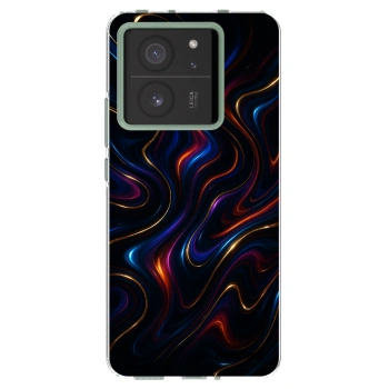 Picasee silikonowe przeźroczyste etui na Xiaomi 13T Pro - Noir