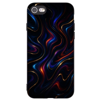 Picasee silikonowe czarne etui na Apple iPhone 7 - Noir