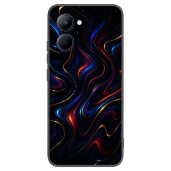 Picasee silikonowe czarne etui na Realme C33 (2023) - Noir