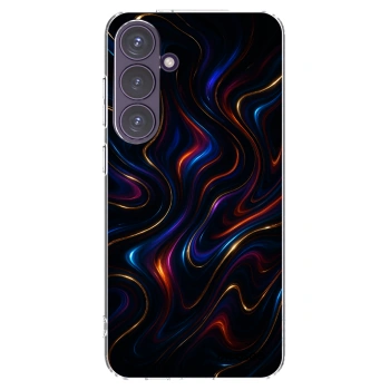 Picasee silikonowe przeźroczyste etui na Samsung Galaxy S24+ S926B 5G - Noir