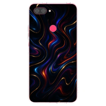 Picasee silikonowe przeźroczyste etui na Xiaomi Mi 8 Lite - Noir