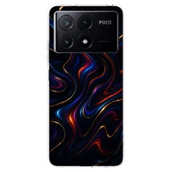 Picasee silikonowe przeźroczyste etui na Xiaomi Poco X6 Pro - Noir