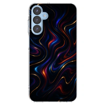 Picasee silikonowe przeźroczyste etui na Samsung Galaxy A15 A156B 5G - Noir
