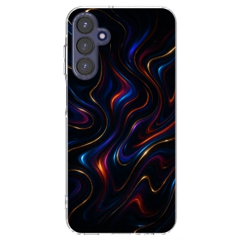 Picasee silikonowe przeźroczyste etui na Samsung Galaxy A15 A155F 4G - Noir
