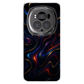 Picasee silikonowe przeźroczyste etui na Honor Magic6 Pro - Noir