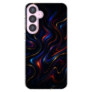 Picasee silikonowe przeźroczyste etui na Samsung Galaxy A55 5G A556B - Noir