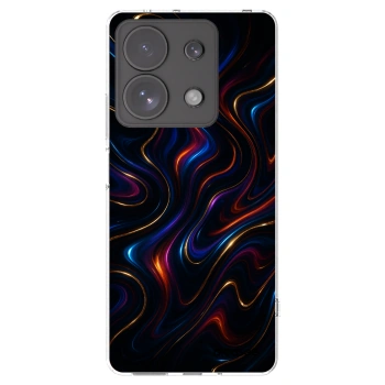 Picasee silikonowe przeźroczyste etui na Xiaomi Redmi Note 13 Pro 4G - Noir