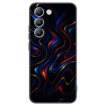 Picasee silikonowe czarne etui na Vivo V40 SE 5G - Noir