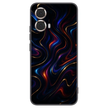 Picasee silikonowe czarne etui na Motorola Moto G85 - Noir