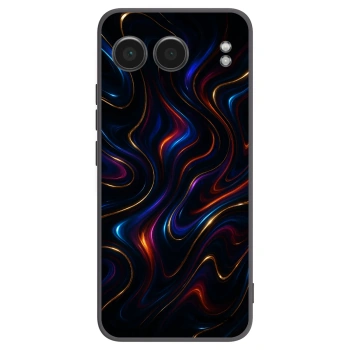 Picasee silikonowe czarne etui na OnePlus Nord 4 - Noir