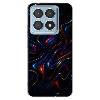 Picasee silikonowe przeźroczyste etui na Xiaomi 14T Pro - Noir