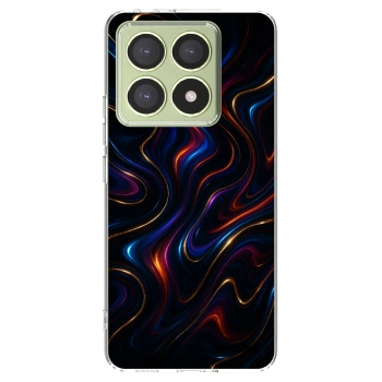 Picasee silikonowe przeźroczyste etui na Xiaomi 14T - Noir