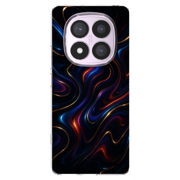 Picasee silikonowe przeźroczyste etui na Xiaomi Redmi Note 14 Pro 5G - Noir