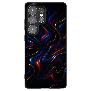 Picasee silikonowe czarne etui na Samsung Galaxy S25 Ultra 5G - Noir