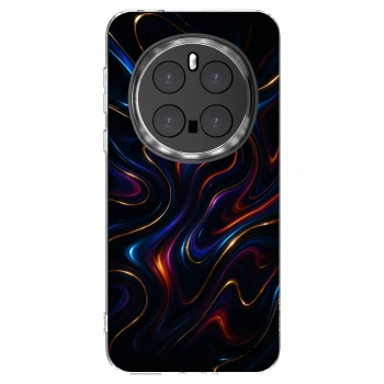 Picasee silikonowe przeźroczyste etui na Honor Magic7 Pro 5G - Noir
