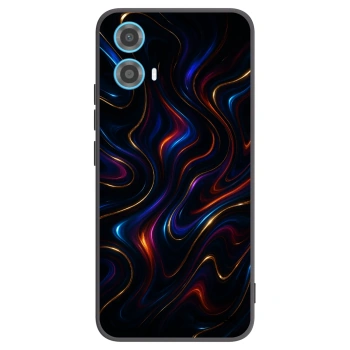 Picasee silikonowe czarne etui na Motorola Moto G34 5G - Noir