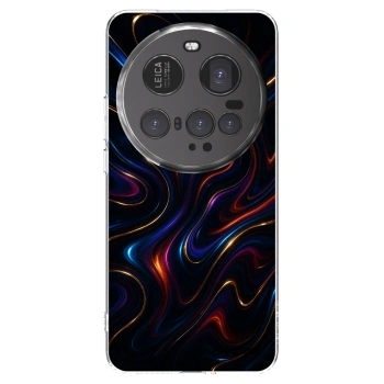 Picasee silikonowe przeźroczyste etui na Xiaomi 15 Ultra - Noir
