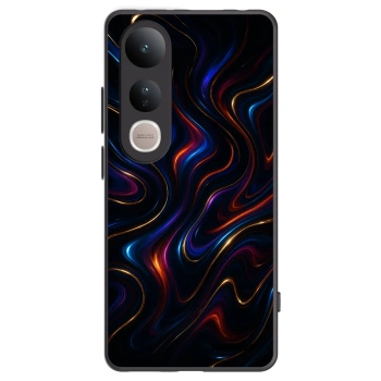 Picasee silikonowe czarne etui na Vivo V50 Lite 5G - Noir