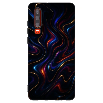 Picasee silikonowe czarne etui na Huawei P30 - Noir
