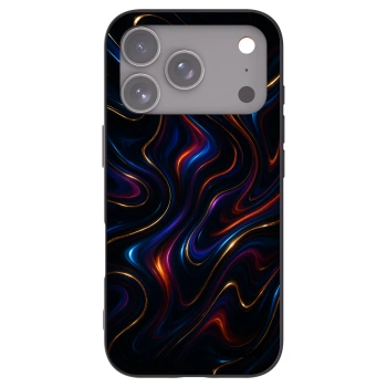 Picasee silikonowe czarne etui na Apple iPhone 17 Pro - Noir