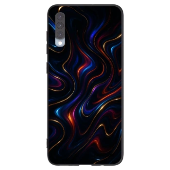 Picasee silikonowe czarne etui na Samsung Galaxy A70 A705F - Noir